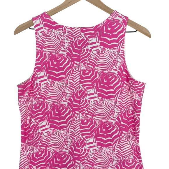 Lilly Pulitzer Foster Shift Dress Womens Large Oh Cabana Boy Embroidered Coastal - Picture 5 of 8